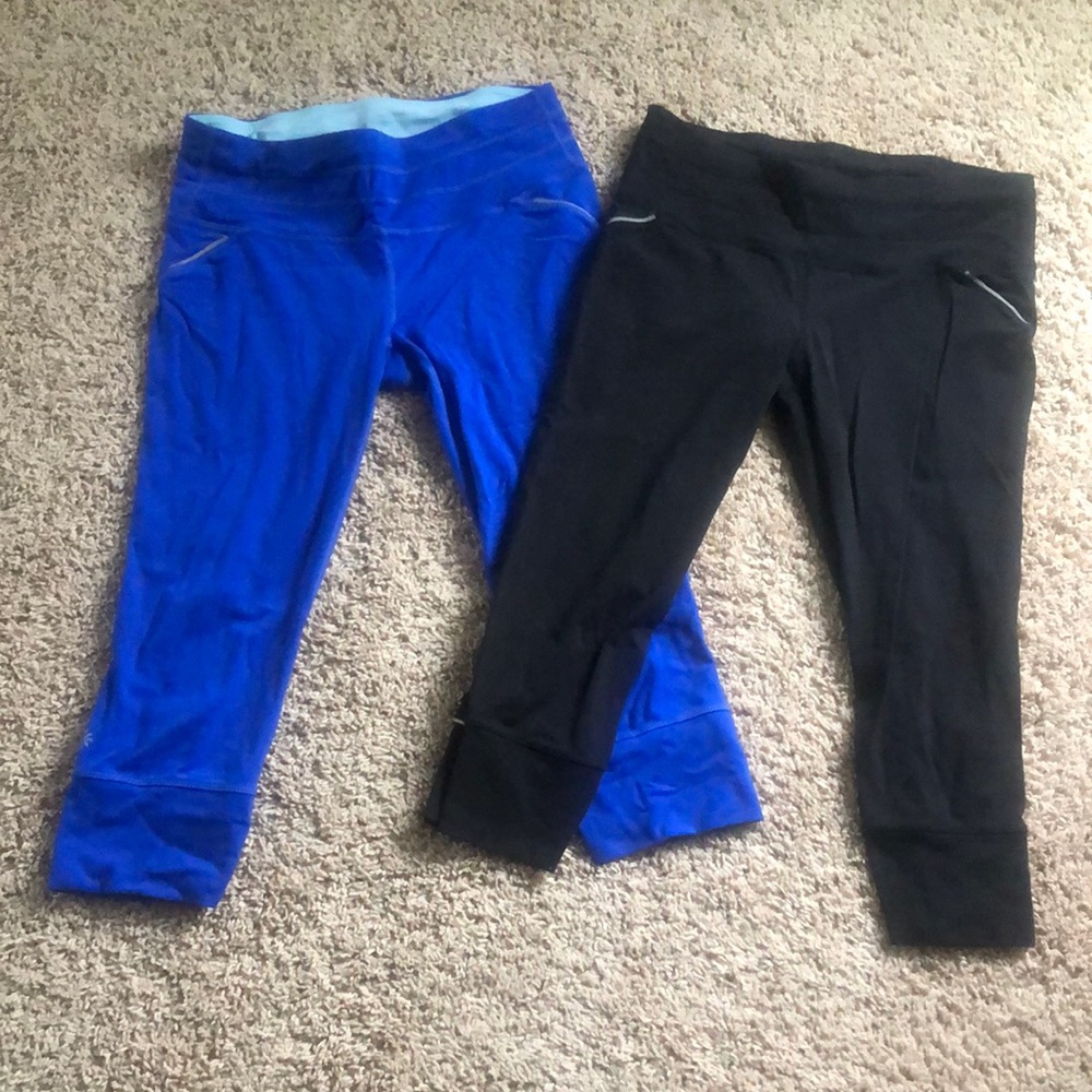 Bundle of two Athleta capris